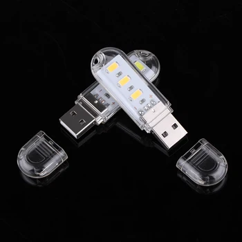 

Mini Mobile Power USB LED Lamp LED Camping Computer Portable Night USB Gadget Lighting For PC Laptop