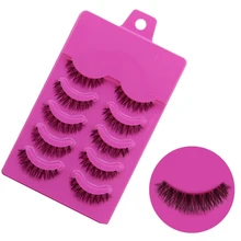 BFF, партиями по 5 пар, ручная работа, накладные Искусственные ресницы, Лидер продаж накладные ресницы грубые натуральные красивые ресницы Z5