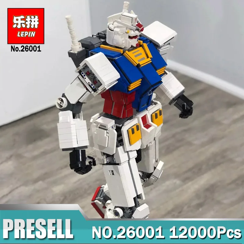 

2018 New Lepin 26001 MOC Series Fictional Manned Robot Mobile Suit Building Blocks Bricks Educational Toys Kids DIY Gifts