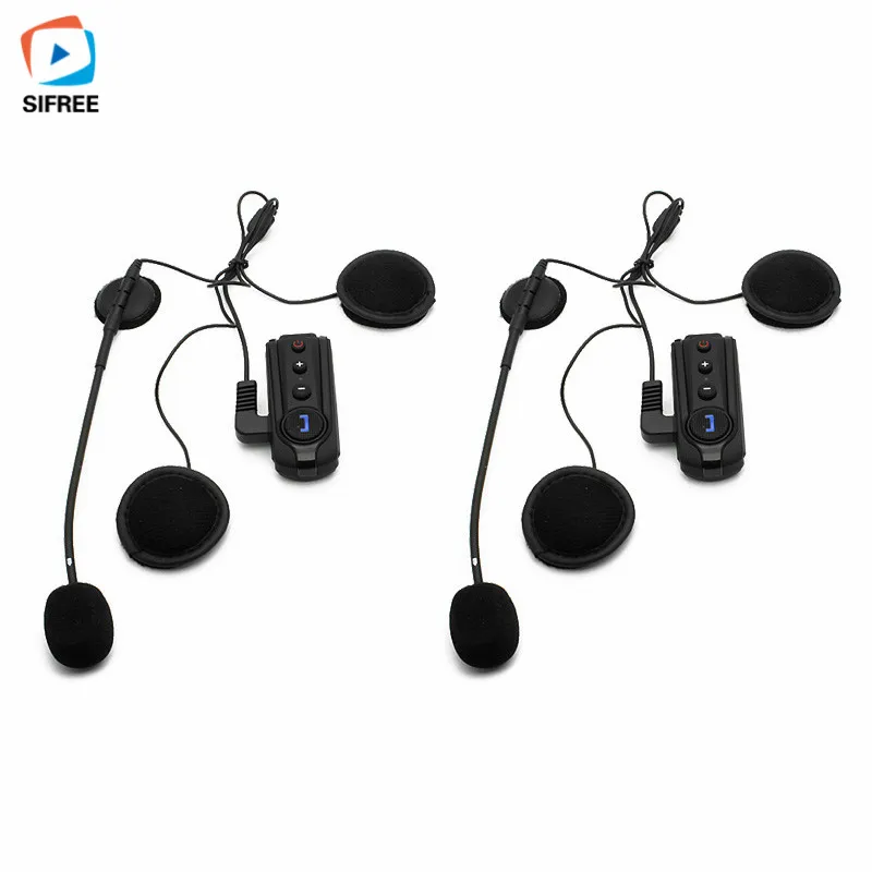 

BT-S1 Bluetooth Interphone Motorcycle Helmet Wireless Headset Motorcycle Bluetooth for bluetooth Intercom FM Headset for Phone