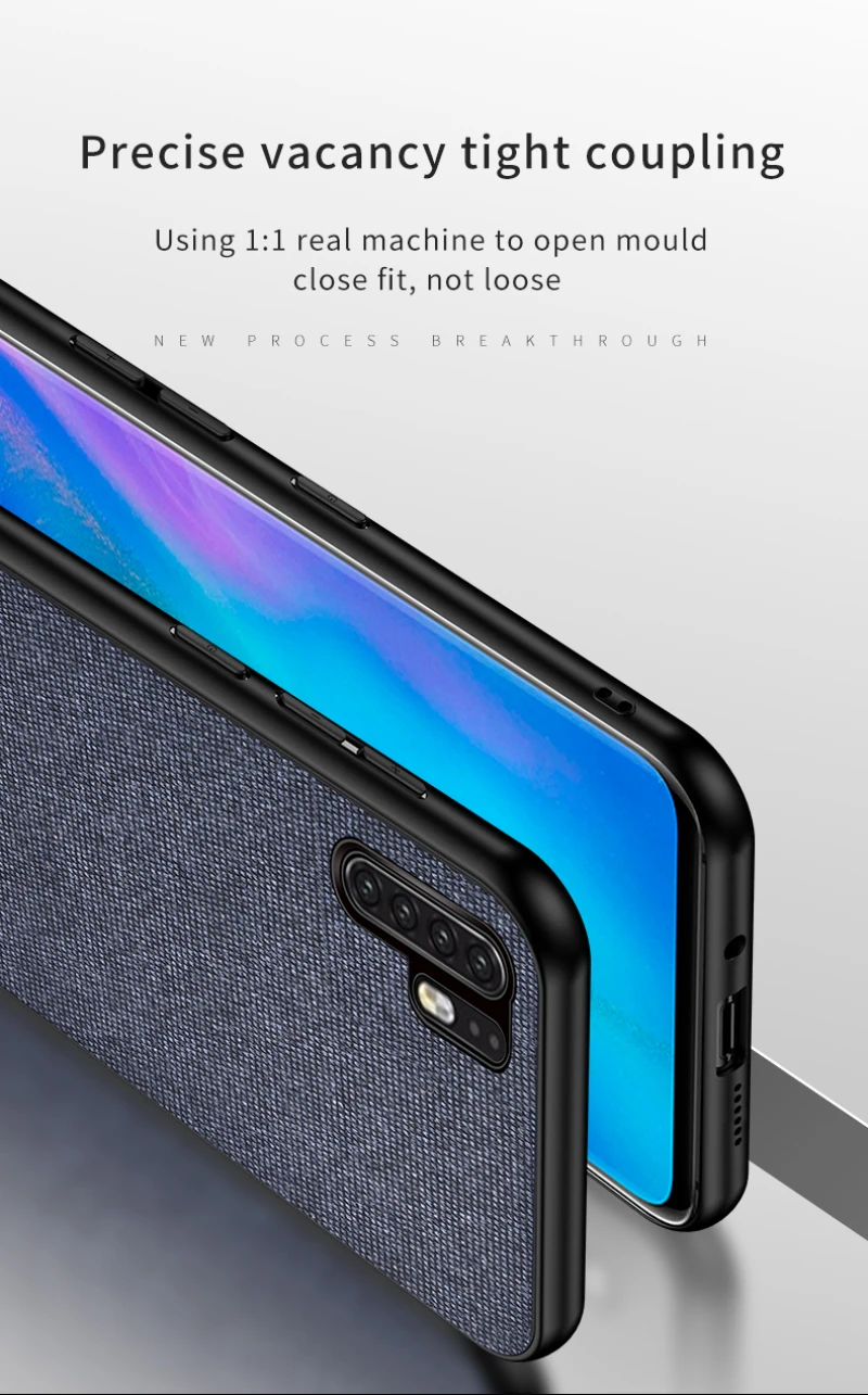Huawei P30 P30 Pro Cloth PC+TPU Stitching case_92