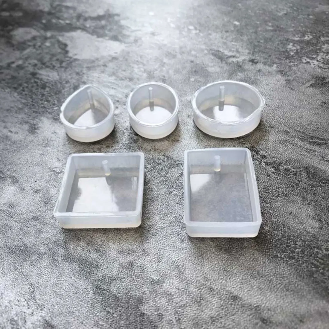 5pieces/set epoxy resin molds DIY Decorative Craft Jewelry ...