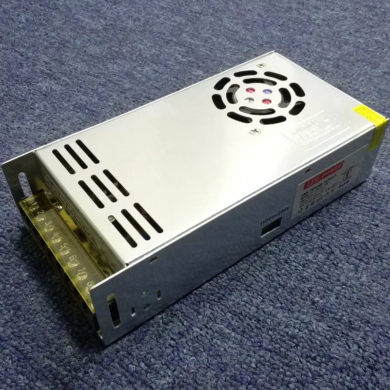 

12V/350W switch mode power supply,LED power driver,AC90-240V input,DC12V/350W output(constant voltage)