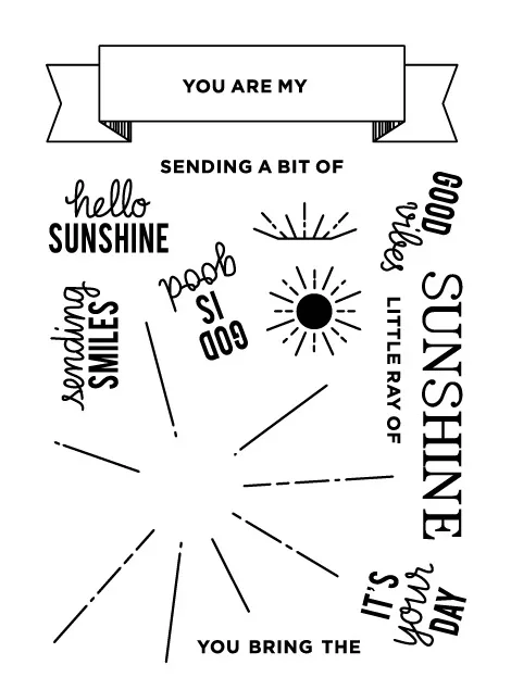 

sunshine Transparent Clear Stamps for DIY Scrapbooking/Card Making/Kids Christmas Fun Decoration Supplies