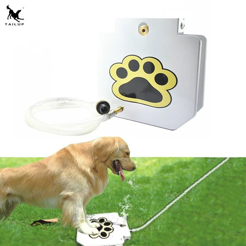 Newest Outdoor Dog Cat Pet Drinking Doggie Water Fountain Trouble Free