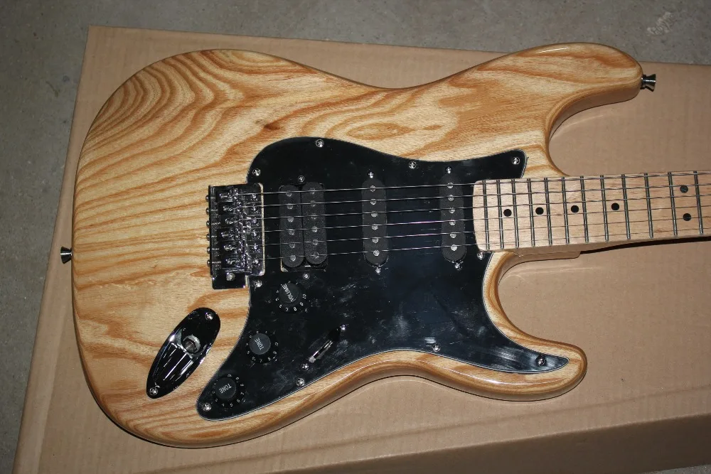 Lisa Music 2018 New SSH Ashwood ST Brass Nut electric guitar free