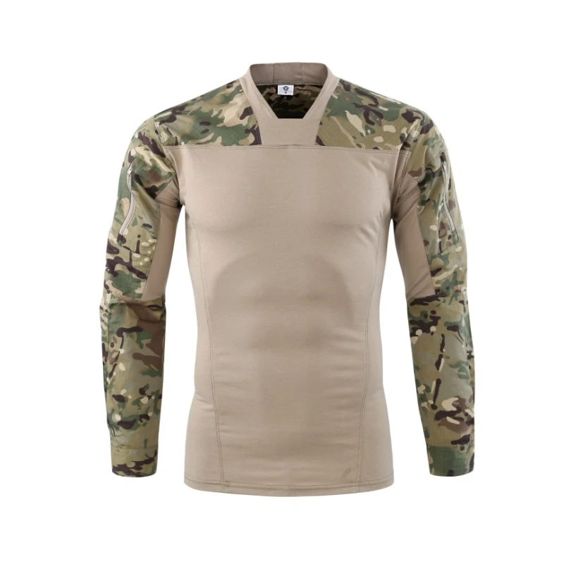 tactical shirt sports breathable outdoor camouflage uniform training long sleeve Frog suit |