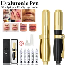 0,3 мл/0,5 мл гиалуроновая ручка с 5 шт. шприц не игла гиалурон кислотные Пистолеты для красоты прибор для ухода за кожей против морщин губ лифтинг