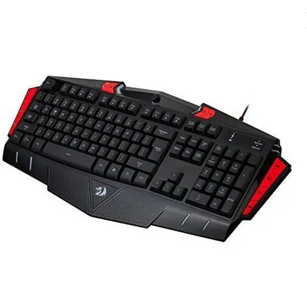 Redragon K501 ASURA 104 Keys Backlit Membrane Gaming Keyboard for Desktop Laptop PC Gamer