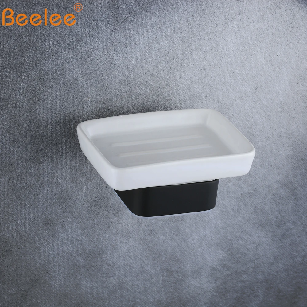 Beelee латунь материал мыло Корзина керамика мыло блюдо держатель настенное крепление для ванной мыло корзина для хранения BA8102ZB