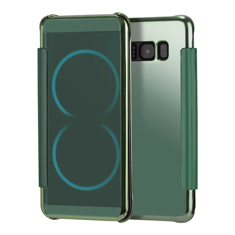 MKSUP Зеркало чехол для samsung S 8 S8 плюс + Покрытие кожаный откидная крышка Galaxy S8Plus