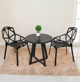 

Modern minimalist casual coffee table round table small size table talk table desk reception desk