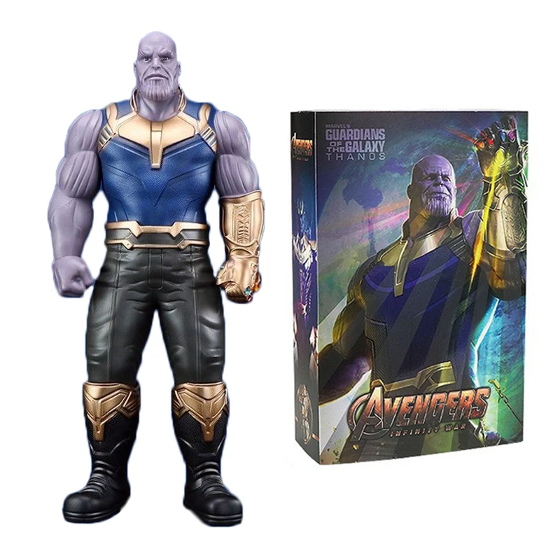 

33cm Marvel Toys The Avengers INFINITY WAR Thanos PVC Action Figures Collectible Model Creative Toy Gift For Children Adult #E
