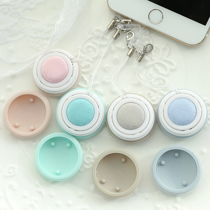 VIBEMAXX Macarons телефон цепь очиститель экрана телефона для серии iPhone samsung xiaomi Macarons очиститель экрана телефона с ремешком