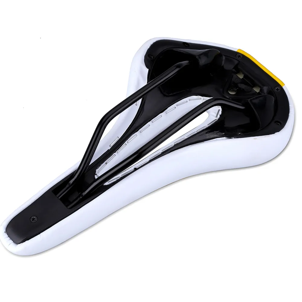  Silicone Gel Extra Soft Bicycle Bike MTB Saddle Cushion Seat Cover Pad Comfort Road Mountain Bike Leather Woman #3O18 (113)