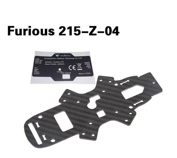 

Original Walkera Furious 215 spare parts 215-Z-04 Bottom Plate Carbon Fiber Board for Furious 215 Racing Drone Quadcopter F20730