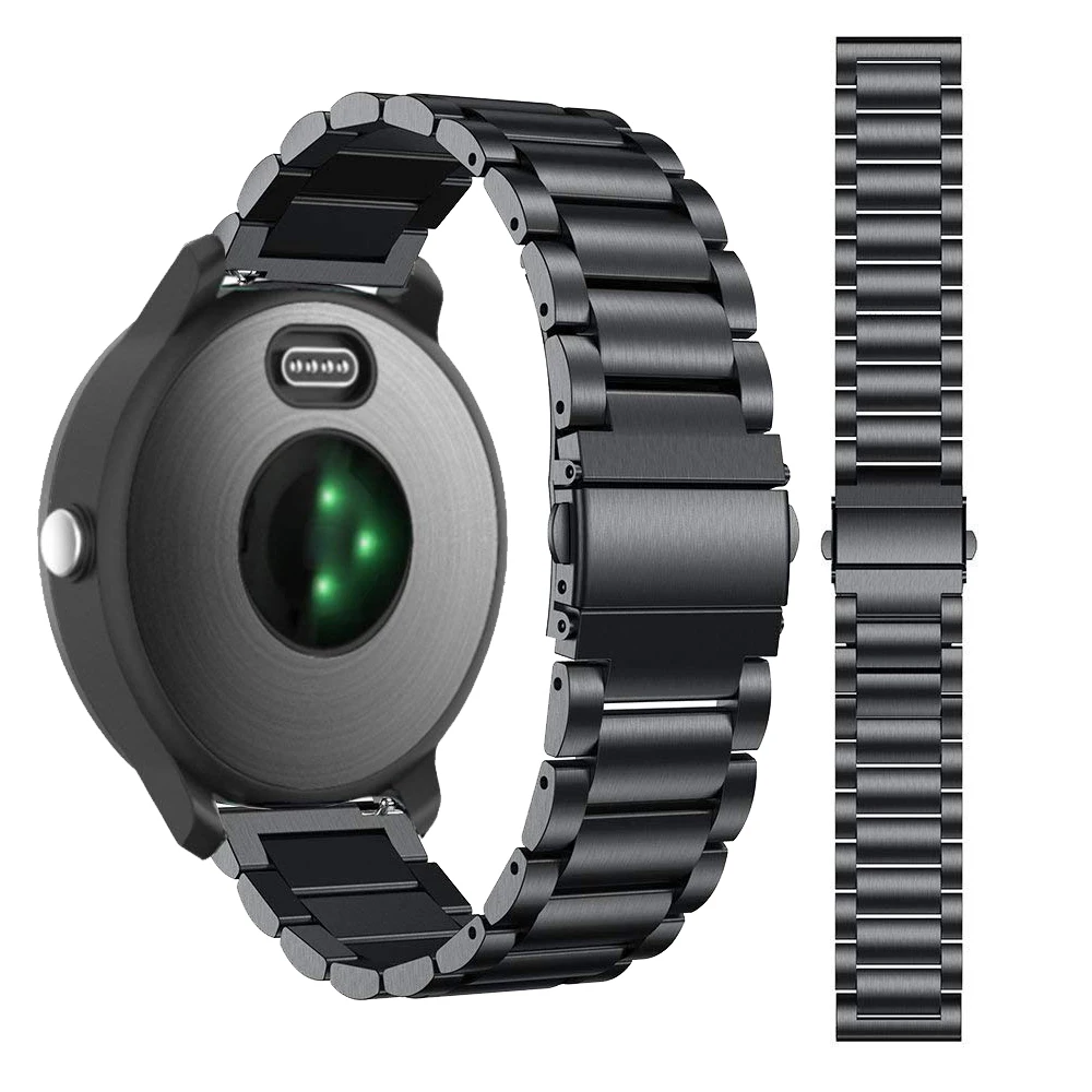 Металлический ремешок для умных часов Garmin Vivoactive 3 браслет Vivoactive3 HR Forerunner 645
