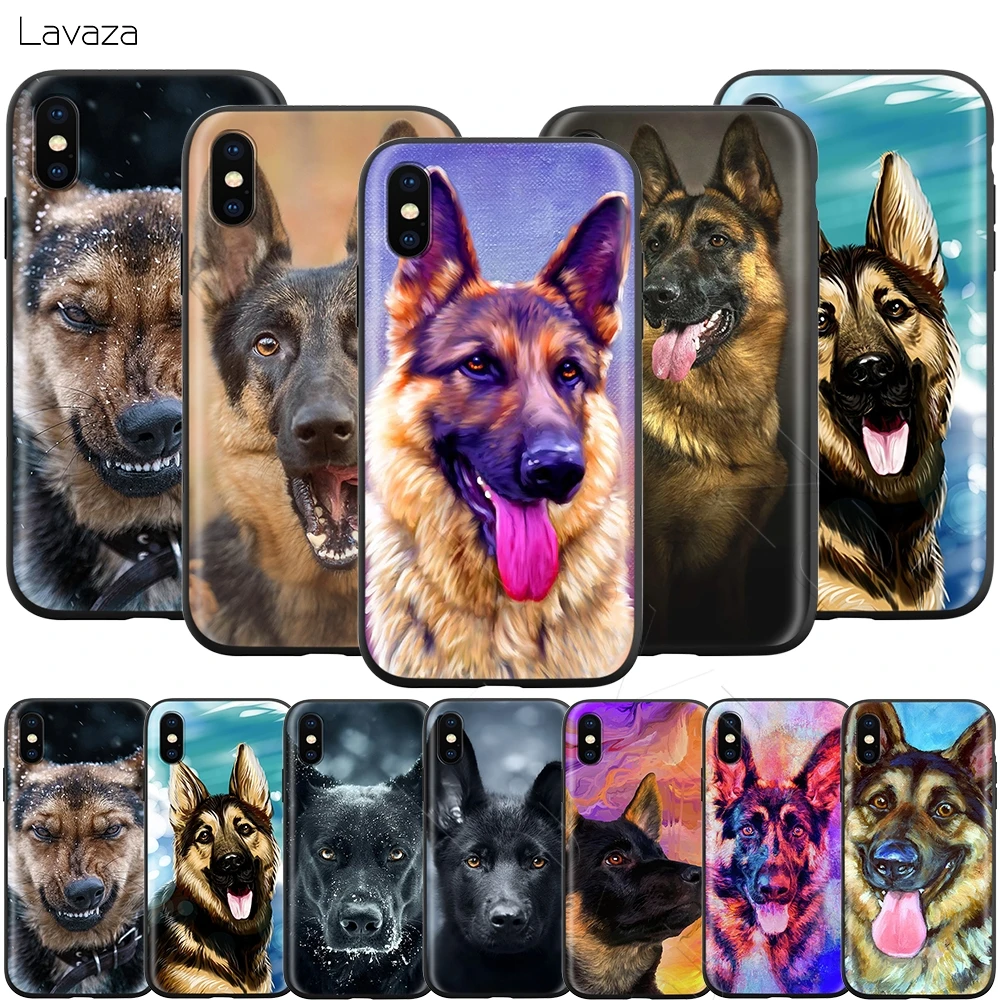 Чехол для телефона Lavaza с немецкой овчаркой iPhone 11 Pro XS Max XR X 8 7 6 6S Plus 5 |