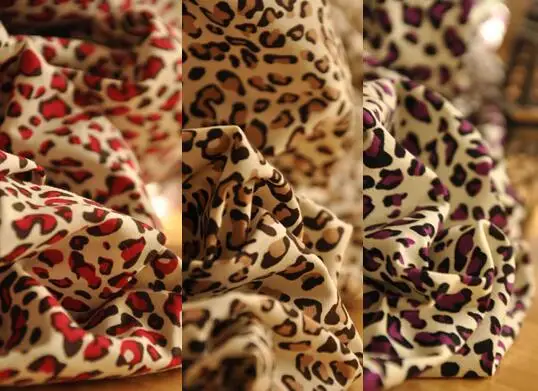 Яркие цвета 50x145 см 100% хлопок поплин с леопардовым принтом|fabric for diy|cotton poplin fabricpoplin