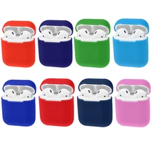 Защитный силиконовый чехол для Apple AirPods Беспроводной наушников зарядный чехол Корпус защиты оболочки