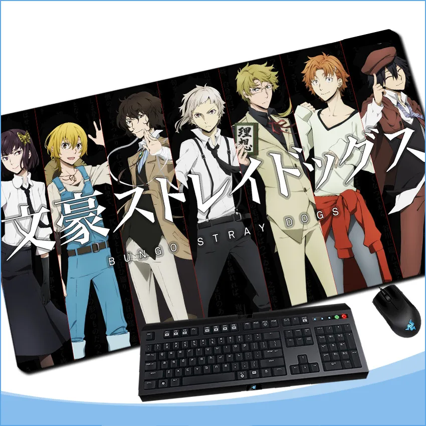 Bungo бродячие собаки Ryunosuke Akutagawa Dazai Косплей бюст компьютерная игра коврик для мыши