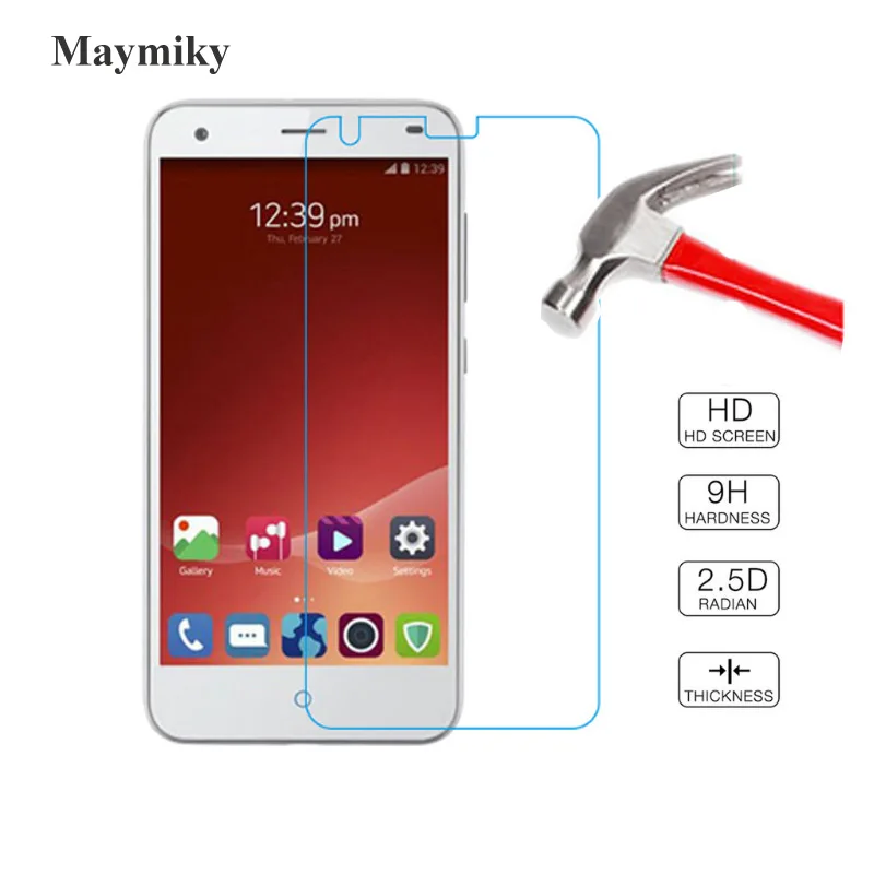 

2Pcs Tempered Glass For ZTE Blade X7 2015 Screen Protector Class for ZTE Blade X7 D6 V6 Z7 T660 T663 2015 Protective Film