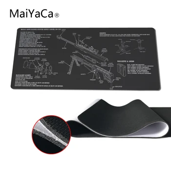 

MaiYaCa Mechanical Mouse Pad pad Overlock Edge Big Gaming mouse Pad Send Boy Friend the Best Gift