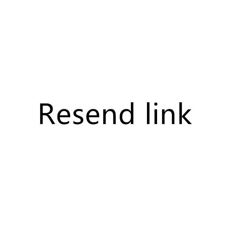 

Resend Link
