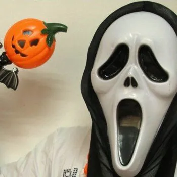 

Halloween skull mask Scary Party Adult Full Head Face Cosplay Skull Mask Ghost Face Scream full Mask Cosplay Costume Theater Toy