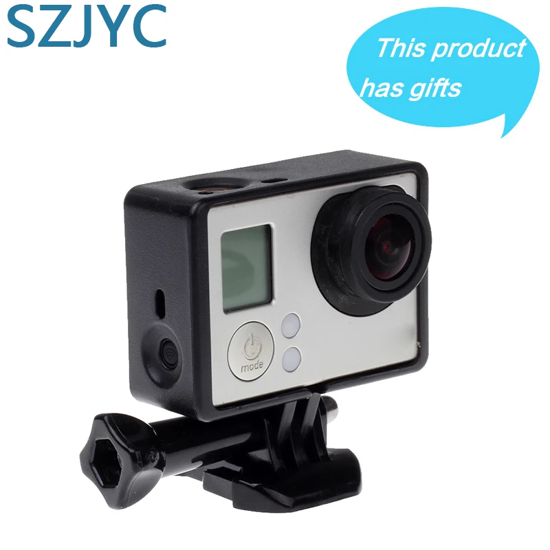 

Standard Protective Border Frame for Gopro Hero 4 3+ Black Camera Case Protector Mount For Go Pro 3+ 4 Camera Accessory