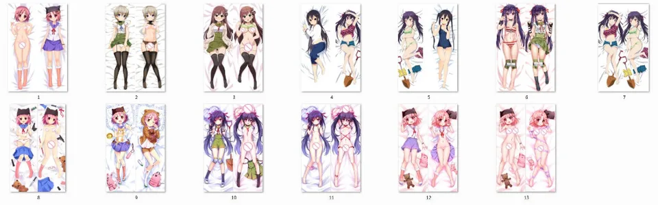 Gakkou Gurashi Anime Characters Sexy Girl Ebisuzawa Kurumi Takeya Yuki Pillow Cover School Live Body Pillowcase Pillowcase Pillow Holderpillow Pet Aliexpress