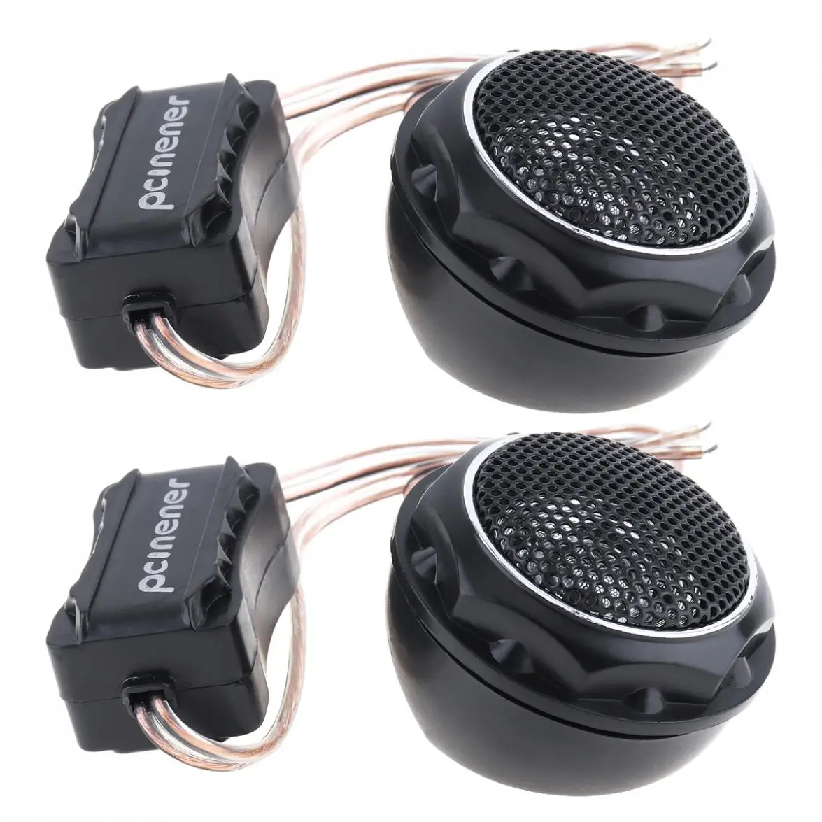 Caixa de Som Universal para Carro Falante para Carro e Sistema de Áudio Mini Alto 150w Durável Par - Set 18 Mini caixa de som universal para carro,