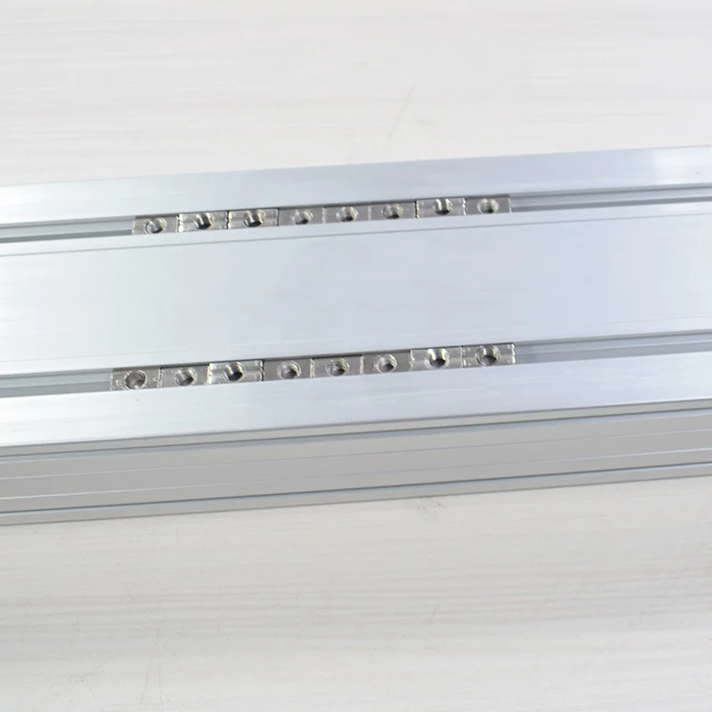 Ball Screw Driven CNC Linear Guide 1100mm Effective Stroke  Service For CNC Drilling And Milling Truss Robot