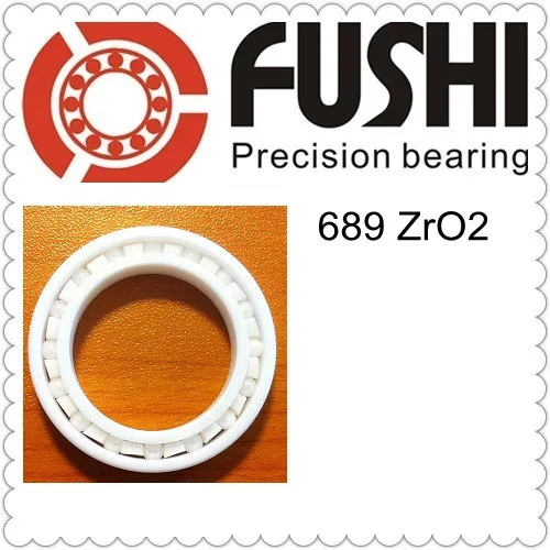 689 Full Ceramic Bearing ( 1 PC ) 9*17*4 mm ZrO2 Material 689CE All Zirconia Ceramic 618/9 Ball Bearings