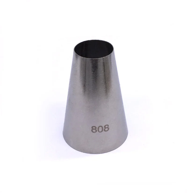 Round Tips 808 Decorating Nozzle Icing Tube Pastry Tips
