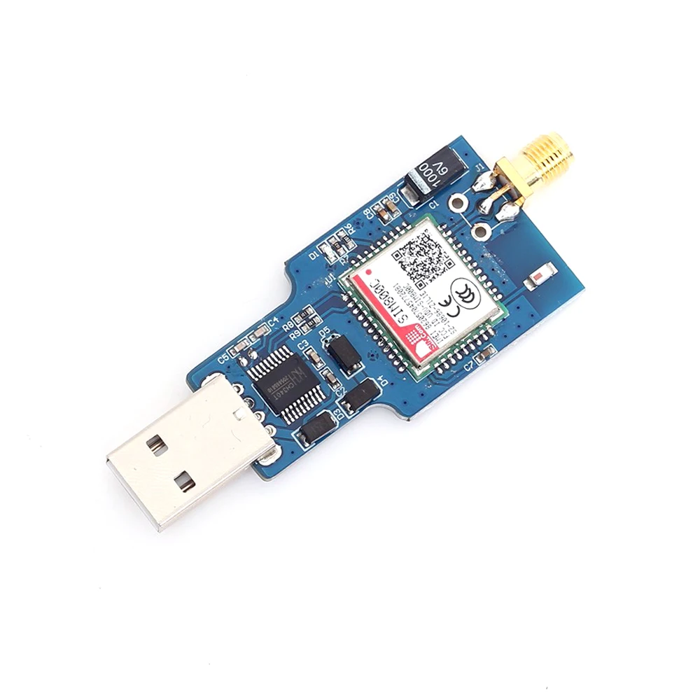 USB к GSM GPRS SIM800C беспроводной Bluetooth компьютерный контроль вызова с антенной