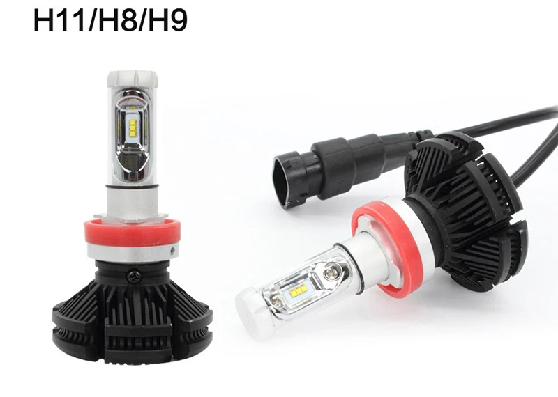 H4 H7 H8 H9 H11 9005 9006 HB3 HB4 H16 JP автомобильная светодиодная лампа для фары противотуманные лампы Автомобильные фары Conversion Kit 6000K белый высокий низкий светильник