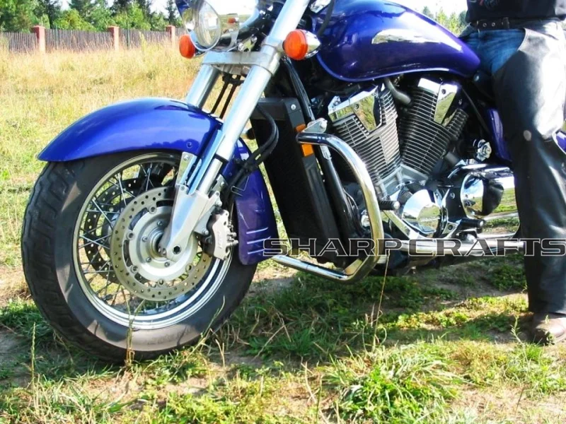 Абсолютно новые детали мотоцикла защита двигателя шоссе крушение баров бампер Рамка протектор для Honda VTX1800 VTX1800R VTX1800S 2002-2008