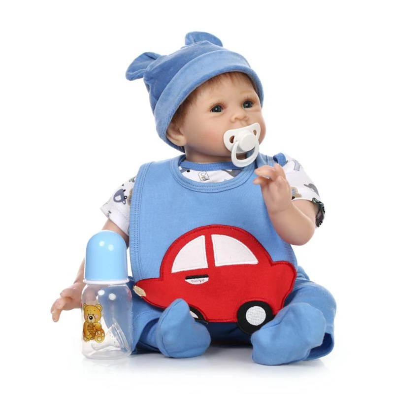

Soft Silicon Simulation Dolls Newborn Lifelike Lovely Baby Toys Early Childhood