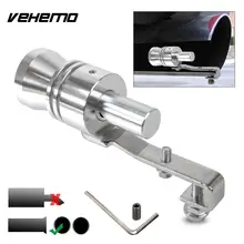Vehemo S/M/L/XL Exhaust Muffler Pipe Whistle Best Gifts Turbo Whistle Universal Sound Whistle Automobile