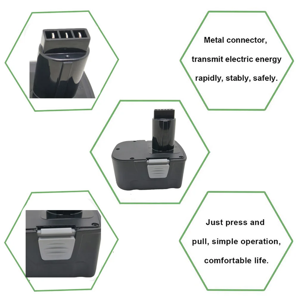 Для Интерскол h14 14.4 В 2000 мАч ni-cd da-13/14.4e Мощность инструмент Батарея дрель Замена Перезаряжаемые батарея