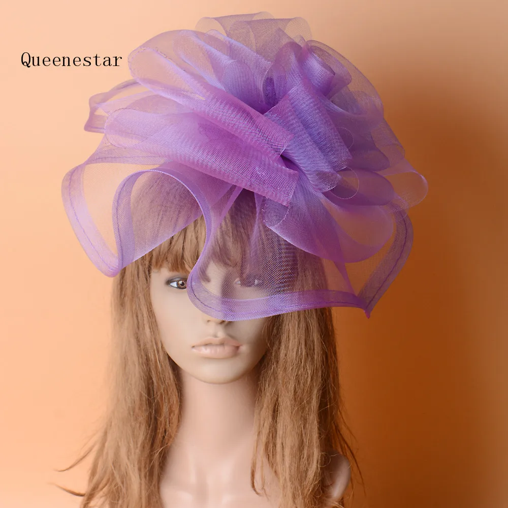Super Large Multi-layers Fascinator Headband Ladies Mesh Feather Hair Band Accessories Wedding Party Bride Gauze Headdpiece New