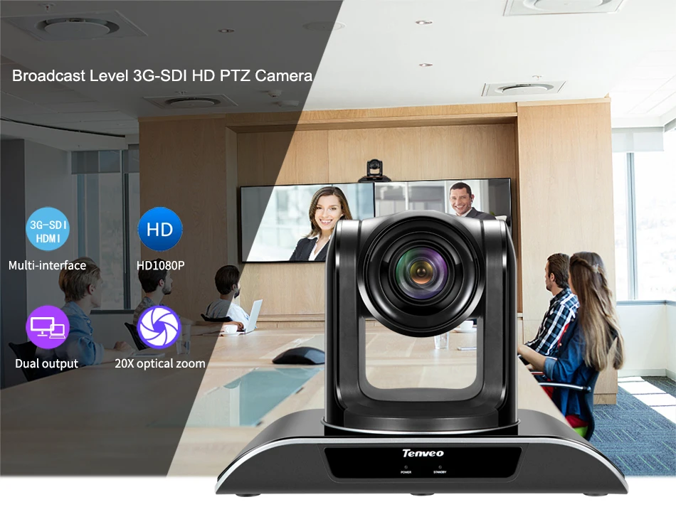 TONGVEO VHD20N CCTV الذكية SDI كاميرا للتدوير شاشة 1080 p FHD الفيديو PTZ زاوية واسعة جدا كاميرا مع 3G-SDI DVI HDMI الناتج TONGVEO VHD20N CCTV الذكية SDI كاميرا للتدوير شاشة 1080 p FHD الفيديو PTZ زاوية واسعة جدا كاميرا مع 3G-SDI DVI HDMI الناتج