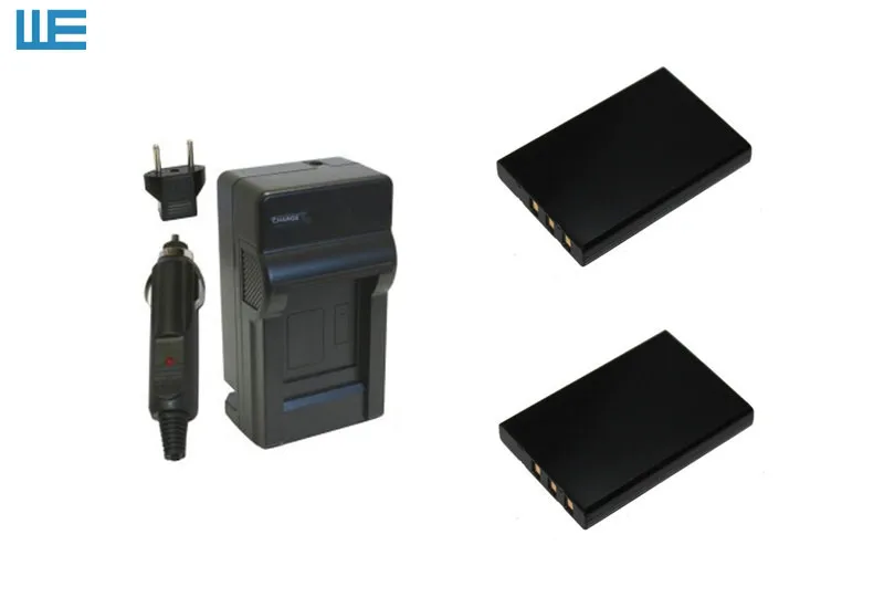 

2XSLB-1037 SLB-1137 SLB1037 SLB1137 KLIC5000 Battery+Charger for Samsung Digimax U-CA3,CA4,CA5,CA401,CA501,CA505,V10,V700,V800.