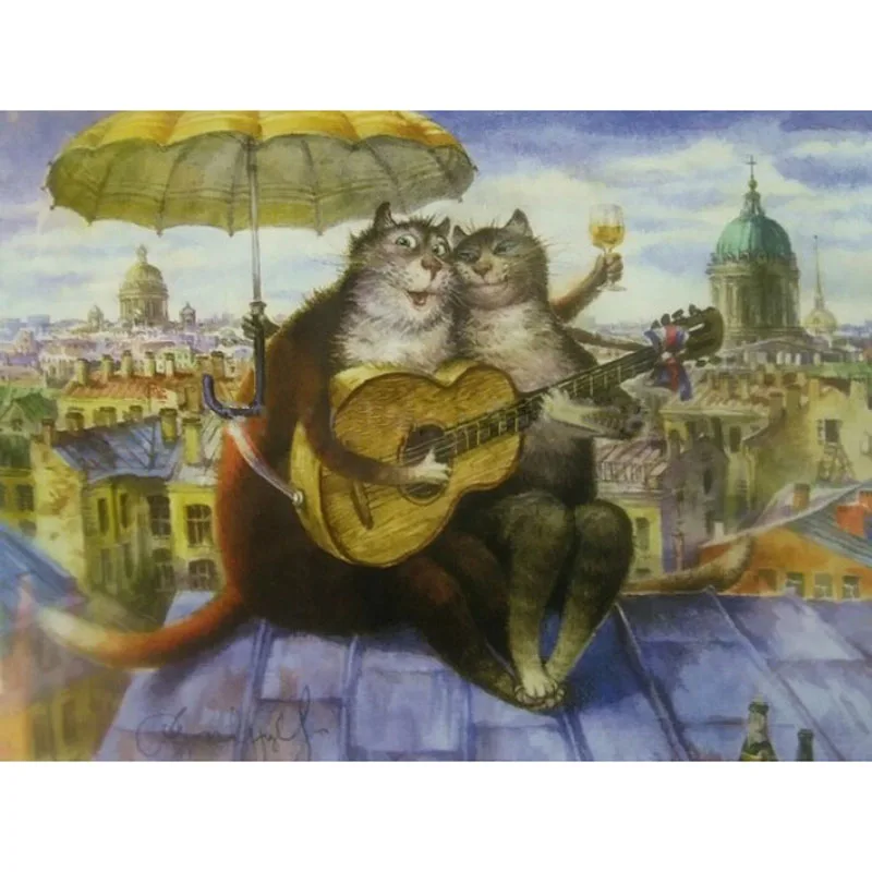 Meow star Diy Алмазная картина крестиком крутой Декор для дома настенная наклейка с