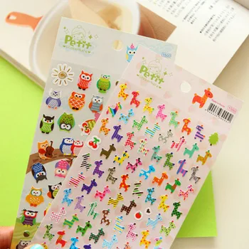 

Owl Giraffes Animals Paper Sticker Decoration Diy Ablum Diary Scrapbooking Label Stickers Kawaii Stationery