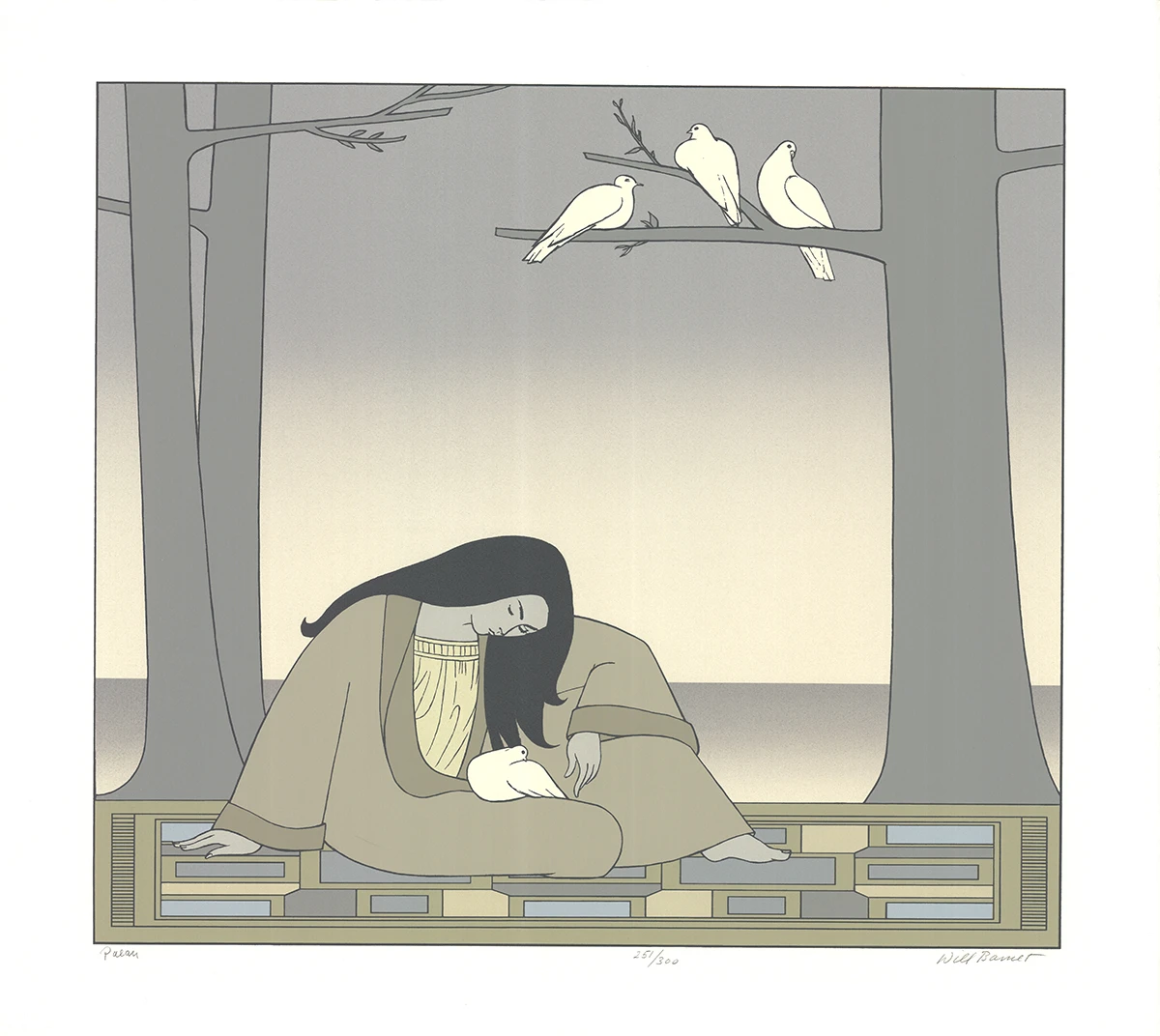 Will Barnet - Paean - 1978 - SIGNED