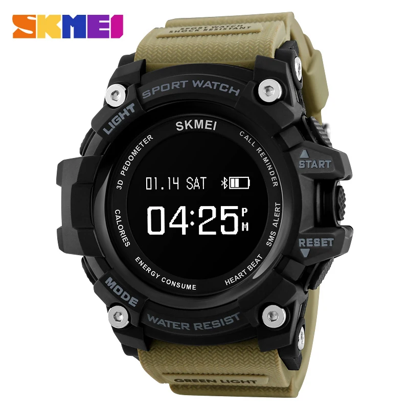SKMEI font b Smart b font font b Watch b font Men Heart Rate Sport font