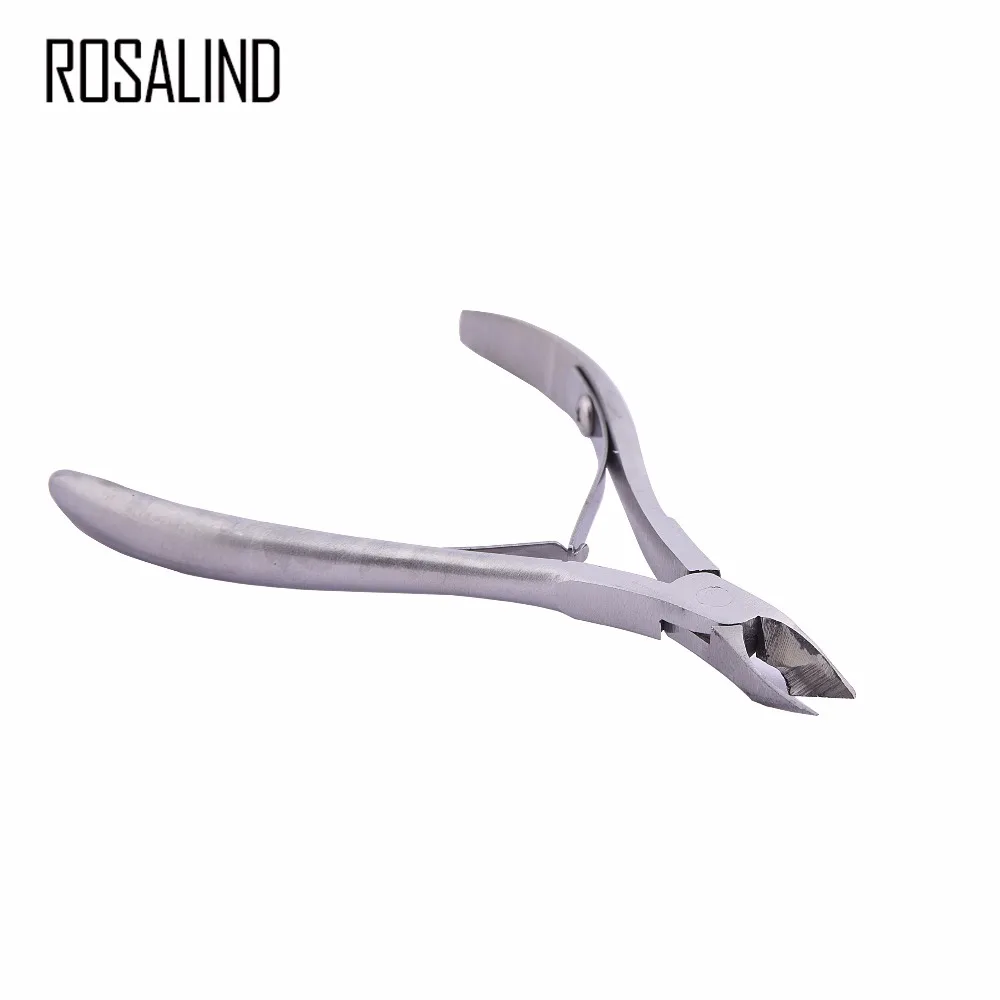 

ROSALIND Gel Nail Manicure Tool Dead Skin Cutter Polish Nipper Cuticle Hangnails Dead Skin Cutter Clipper Stainless Steel