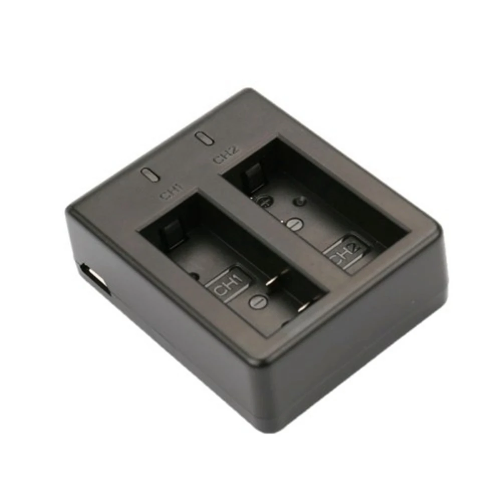 

Travel Dual Battery Charger For GoPro SJCAM SJ6000 SJ4000 SJ5000 Camera